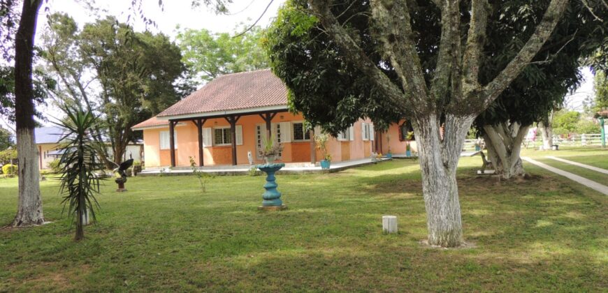 Belíssima chácara, situada em excelente localização e porteira fechada