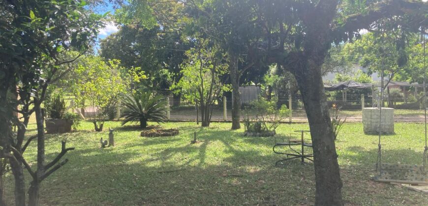 sitio  c / casa estilo rustica  condomínio  lancer