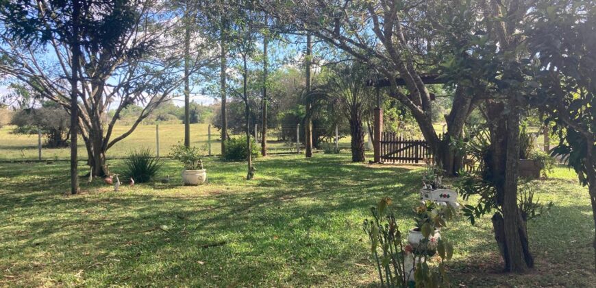 sitio  c / casa estilo rustica  condomínio  lancer