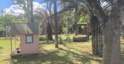 sitio  c / casa estilo rustica  condomínio  lancer