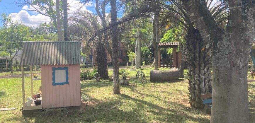 sitio  c / casa estilo rustica  condomínio  lancer
