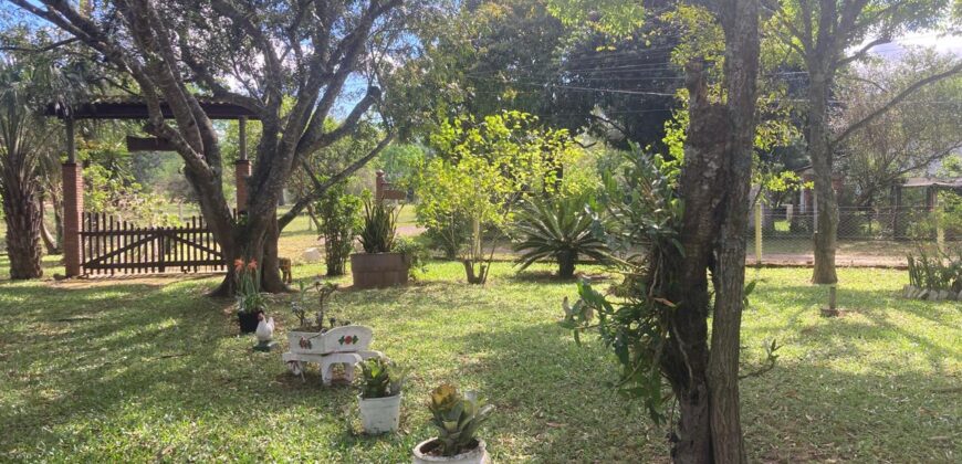sitio  c / casa estilo rustica  condomínio  lancer