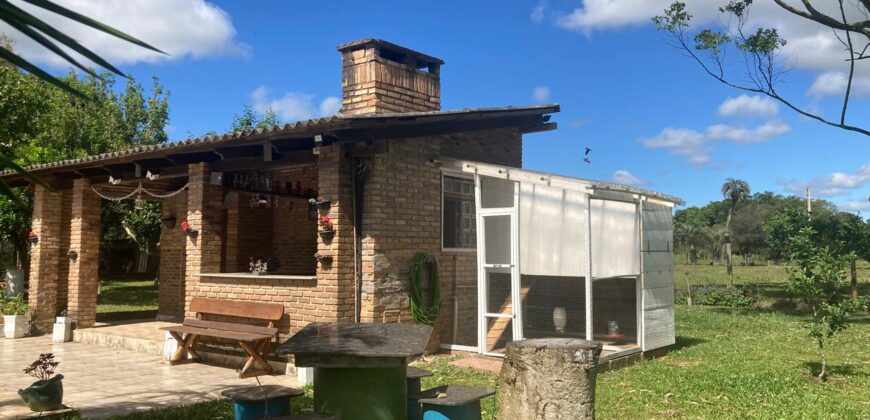 sitio  c / casa estilo rustica  condomínio  lancer