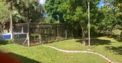 sitio  c / casa estilo rustica  condomínio  lancer