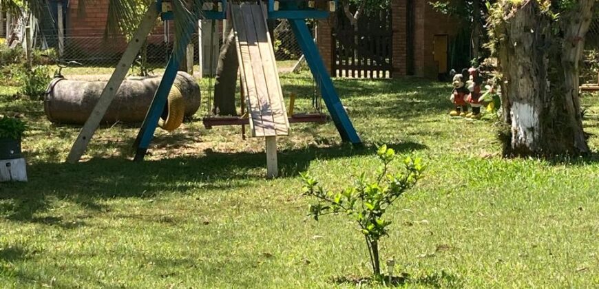 sitio  c / casa estilo rustica  condomínio  lancer