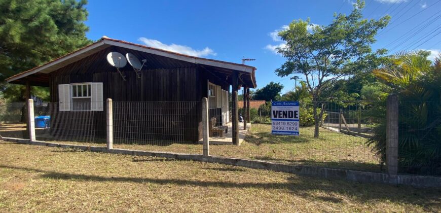 sítio em condomínio fechado com casa de costaneira duplada