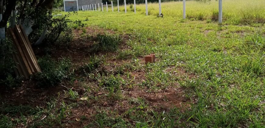 terreno  2500 m2  cercado