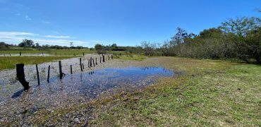 chácara  medindo 5536 m2     2km da rs 040